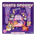 Coloriage Cozy Colo Chats spooky - Hachette - Rougier et Plé