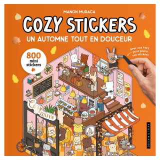 Cozy stickers Un automne tout en douceur - Dessain et Tolra - Rougier et Plé
