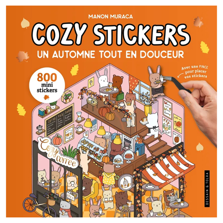 Cozy stickers Un automne tout en douceur - Dessain et Tolra - Rougier et Plé