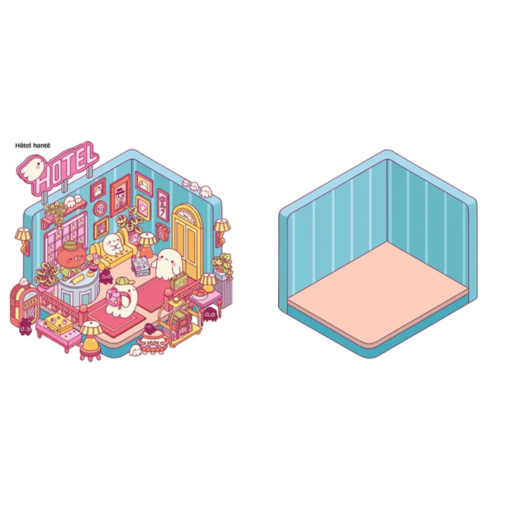 Cozy Stickers Soirée Spooky - Hachette - Rougier et Plé