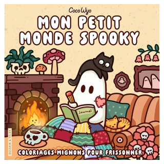 Coloriage Cosy colo Mon petit monde spooky - Dessain et Tolra - Rougier et Plé