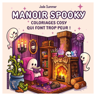 Coloriage Cosy colo Manoir Spooky - Dessain et Tolra - Rougier et Plé