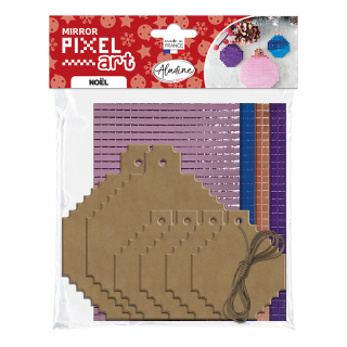 Pixel art Boules Noël Modernes - Aladine - Rougier et Plé