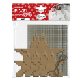 Pixel art Etoiles Argent - Aladine - Rougier et Plé