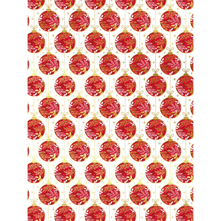 Papier Mix & Patch Noël traditionnel 30 x 40 cm 4 pcs - Décopatch - Rougier et Plé