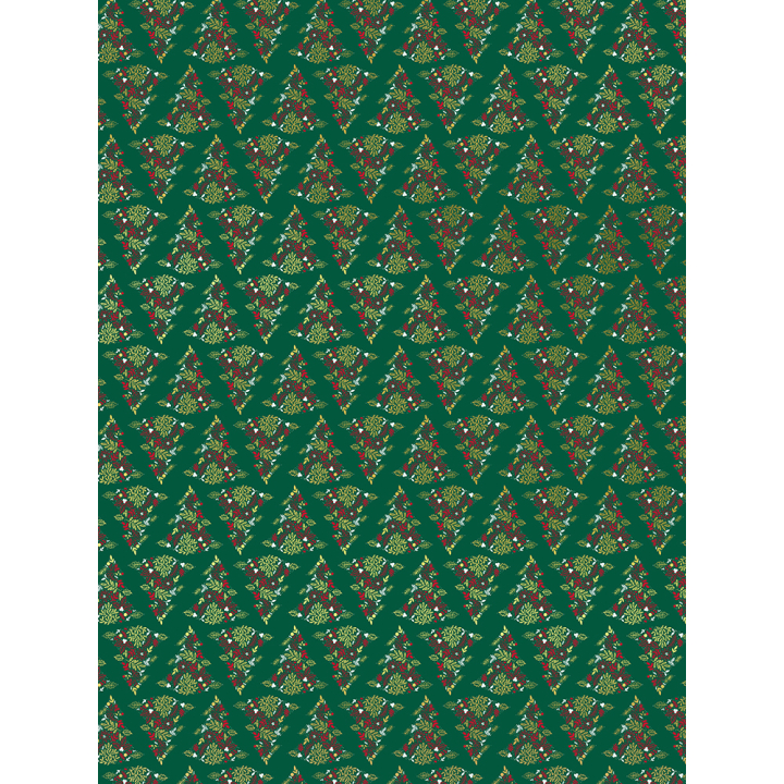 Papier Mix & Patch Noël traditionnel 30 x 40 cm 4 pcs - Décopatch - Rougier et Plé