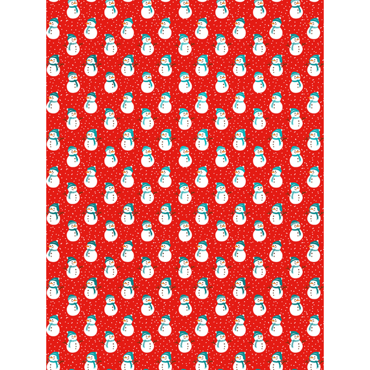 Papier Mix & Patch Noël givré 30 x 40 cm 4 pcs - Décopatch - Rougier et Plé