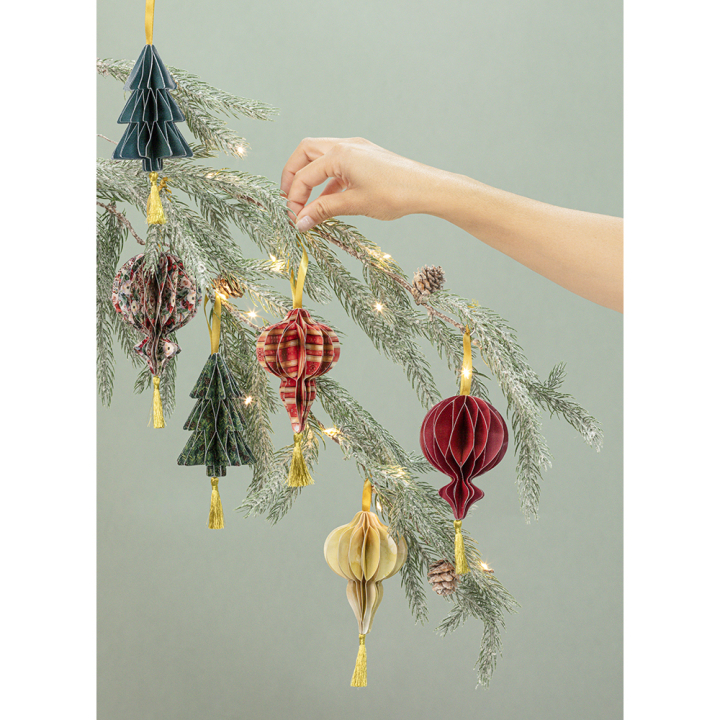 Kit décoration Suspensions de Noël - Clairefontaine - Rougier et Plé
