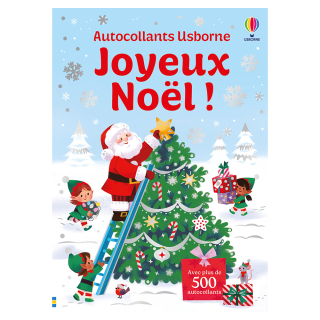 Livre autocollants Joyeux Noël ! - Usborne - Rougier et Plé