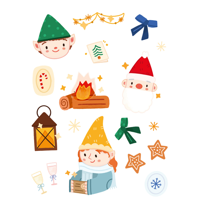 Livre 800 Stickers Noël Sweet & Cosy - Solar - Rougier et Plé