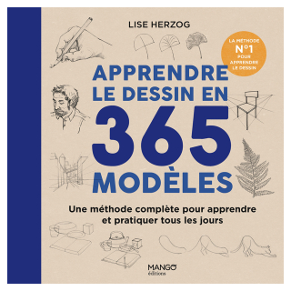 Livre Apprendre le dessin en 365 modèles - Mango éditions - Rougier et Plé