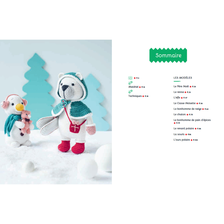 Livre crochet Adorable Noël So Croch - Mango éditions - Rougier et Plé