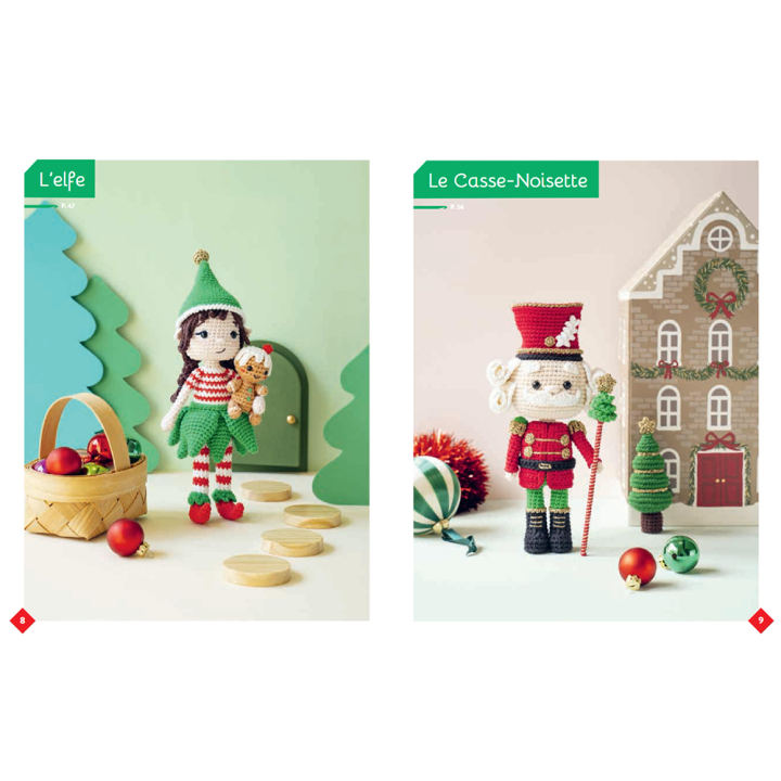 Livre crochet Adorable Noël So Croch - Mango éditions - Rougier et Plé