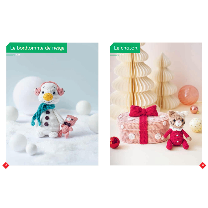 Livre crochet Adorable Noël So Croch - Mango éditions - Rougier et Plé