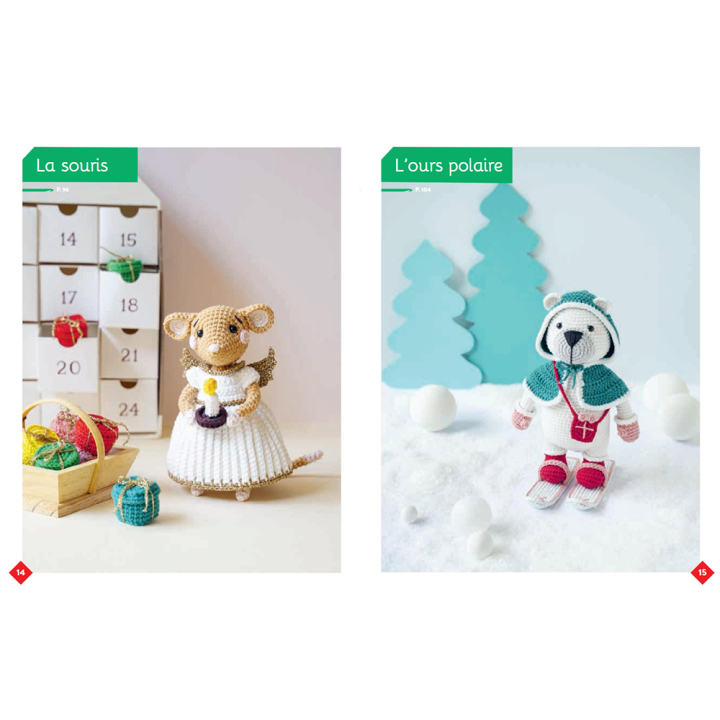 Livre crochet Adorable Noël So Croch - Mango éditions - Rougier et Plé