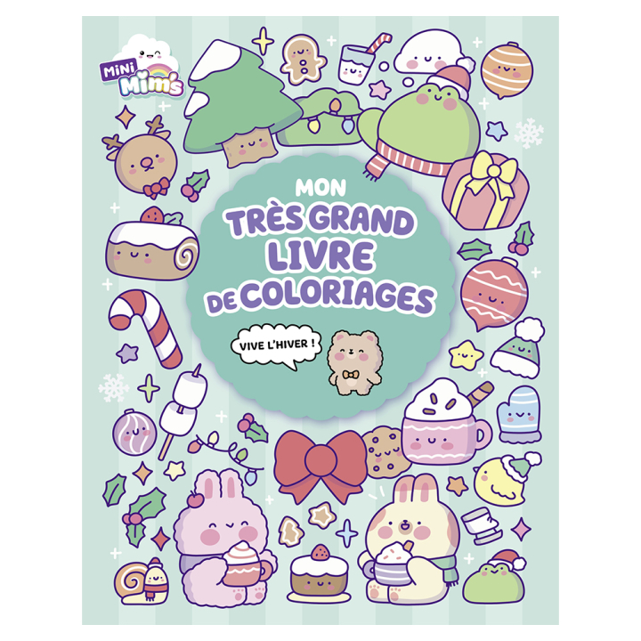 Mon très grand livre de coloriages Vive l'hiver - Fleurus - Rougier et Plé