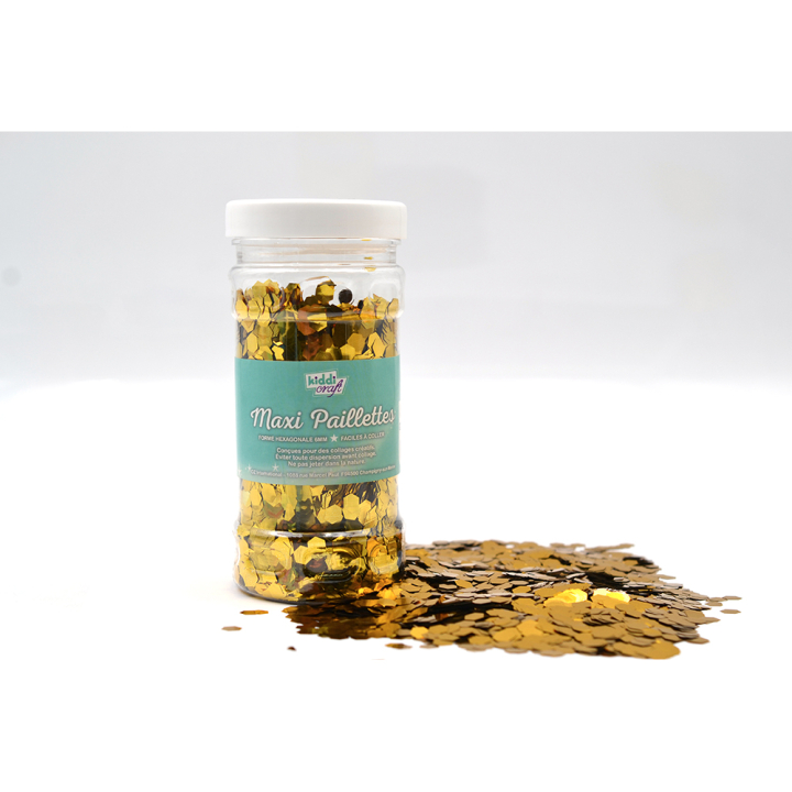 Maxi Paillettes 100 g Or – Kiddicraft - Rougier et Plé