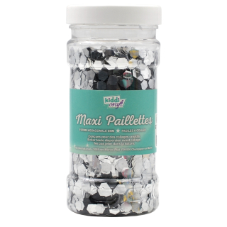 Maxi Paillettes 100 g Argent – Kiddicraft - Rougier et Plé