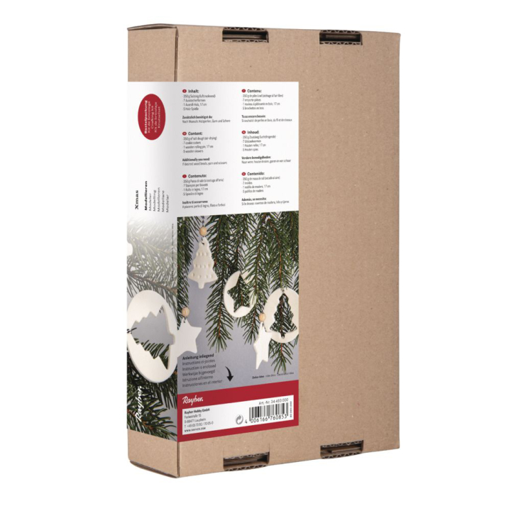 Kit Modeler Pâte à Sel Xmas - Rayher - Rougier et Plé