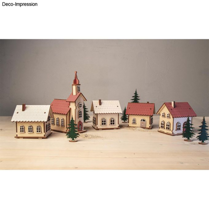 Kit Maisons Illuminées – Rayher - Rougier et Plé