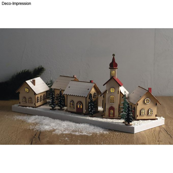 Kit Maisons Illuminées – Rayher - Rougier et Plé