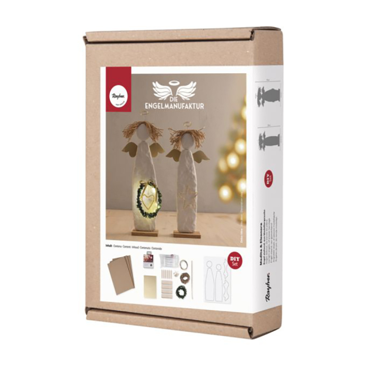 Kit Fabrication d’anges – 2 anges debout – Rayher - Rougier et Plé