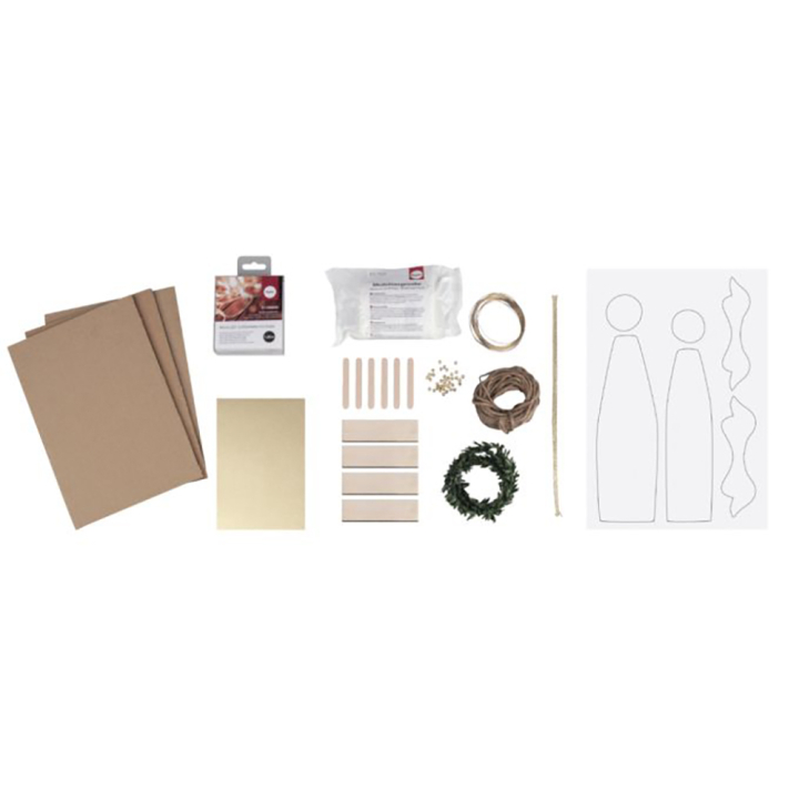 Kit Fabrication d’anges – 2 anges debout – Rayher - Rougier et Plé