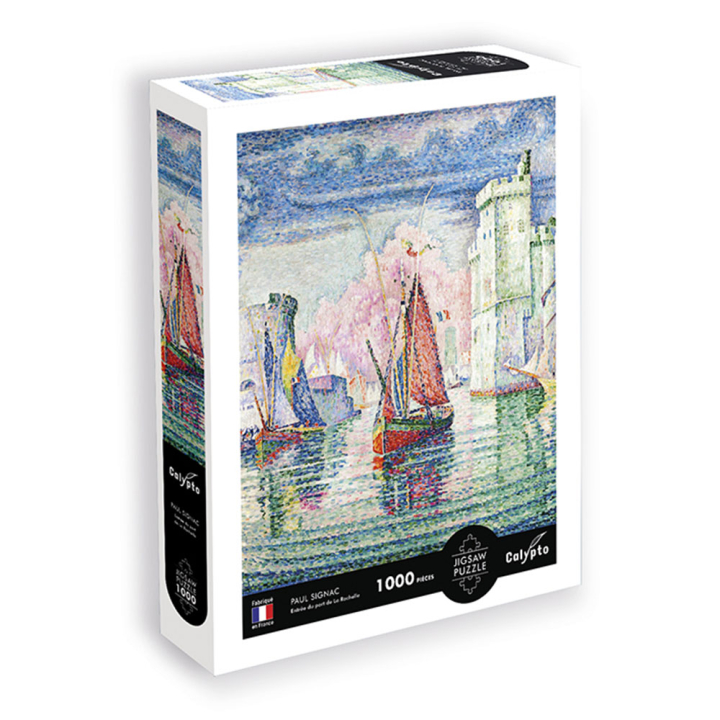 Puzzle 1000 pièces Entrée du port de la Rochelle de Paul Signac - Sentosphère - Rougier et Plé