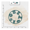 Matrice de découpe Dies Ronde des chiens - DIY et Cie - Rougier et Plé