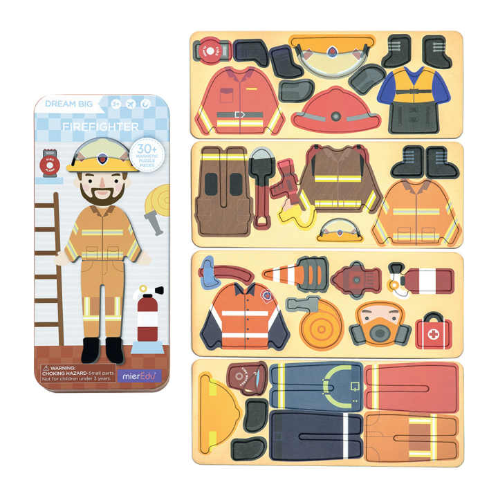 Puzzle magnétique Pompier - mierEdu - Rougier et Plé