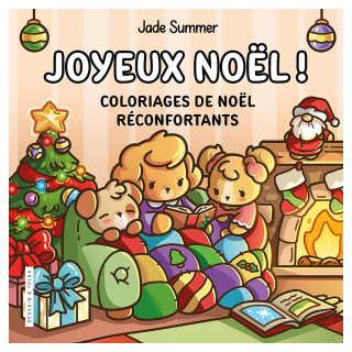 Coloriage Cosy colo Joyeux Noël ! - Dessain et Tolra - Rougier et Plé