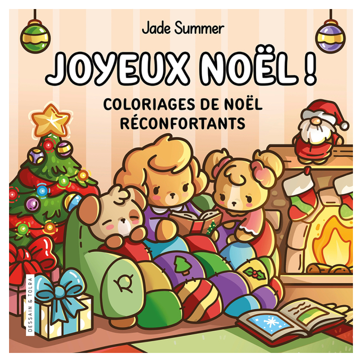 Coloriage Cosy colo Joyeux Noël ! - Dessain et Tolra - Rougier et Plé