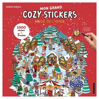 Mon grand Cozy Stickers Magie de l'hiver - Dessain et Tolra - Rougier et Plé