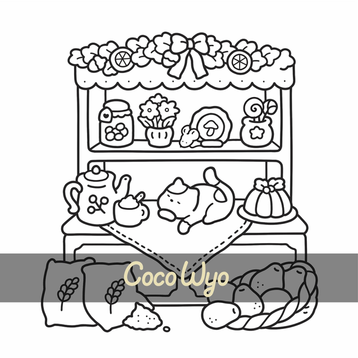 Coloriage Cosy colo Petites saisons cosy - Dessain et Tolra - Rougier et Plé