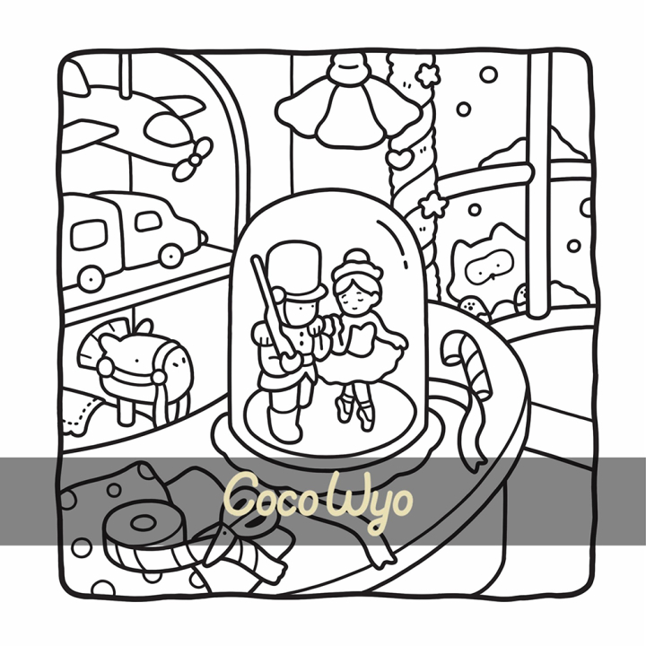 Coloriage Cosy colo Petites saisons cosy - Dessain et Tolra - Rougier et Plé