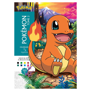 Coloriages Mystères Pokémon Tome 2 - Hachette - Rougier et Plé