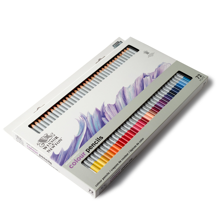 Crayons de couleur Studio Collection 72 pcs - Winsor & Newton - Rougier et Plé