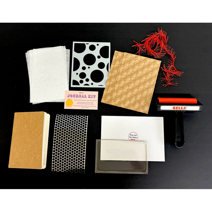 Kit Art journal - Gelli Arts - Rougier et Plé
