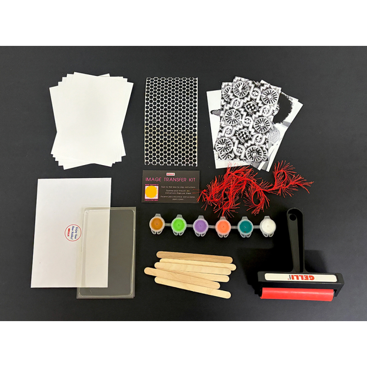 Kit de transfert d'images - Gelli Arts - Rougier et Plé