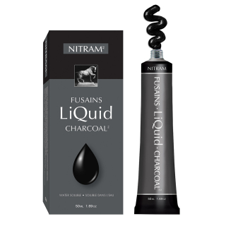 Fusain liquide 50 ml - Nitram - Rougier et Plé