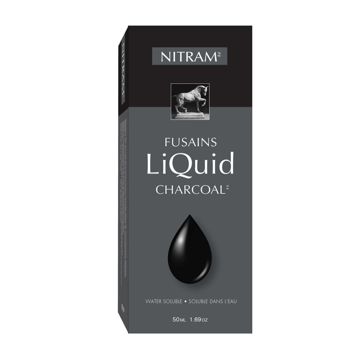 Fusain liquide 50 ml - Nitram - Rougier et Plé