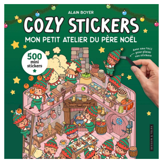 Cozy Stickers Mon petit atelier du père Noël - Dessain et Tolra - Rougier et Plé