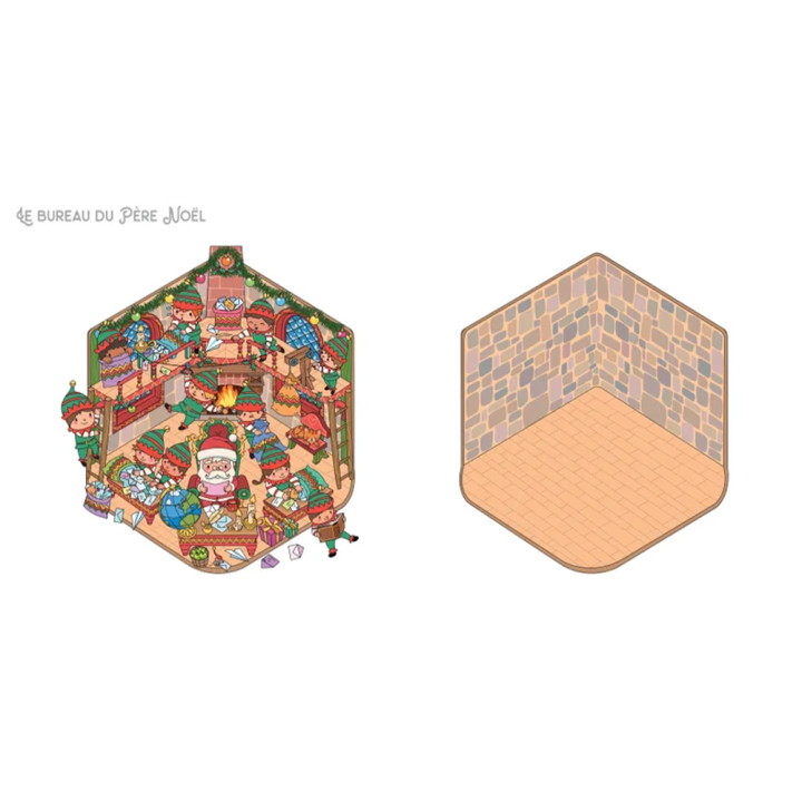 Cozy Stickers Mon petit atelier du père Noël - Dessain et Tolra - Rougier et Plé