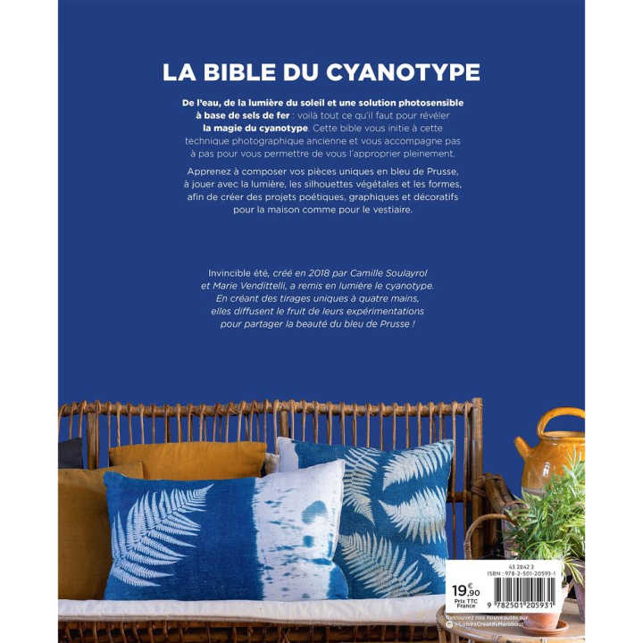 Livre La bible du Cyanotype - Marabout - Rougier et Plé