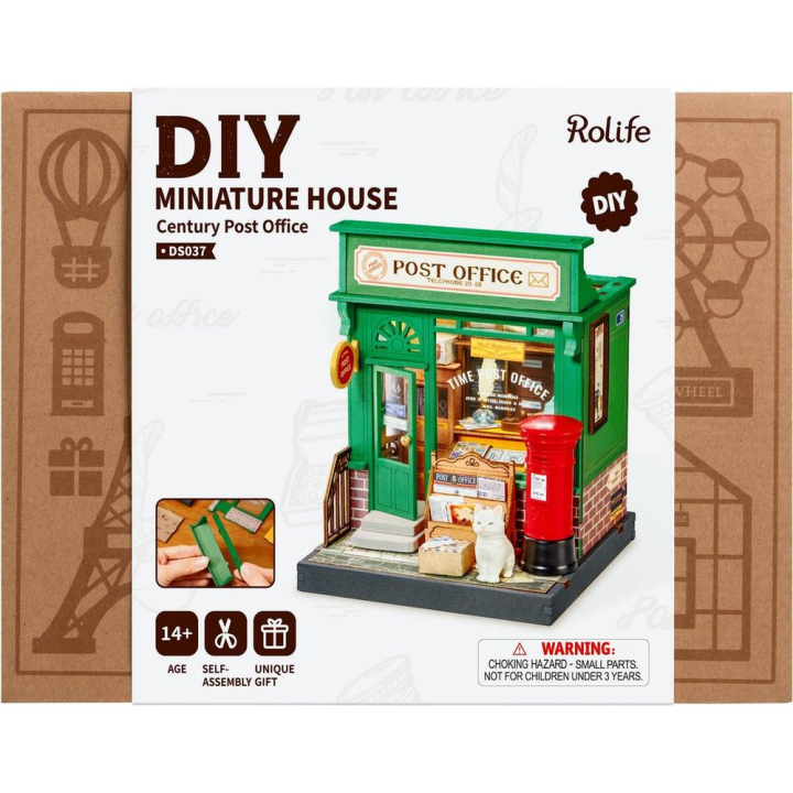 Maison miniature DIY Post Office - Rolife - Rougier et Plé