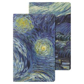 Set de 2 Cahiers MoMA Vincent van Gogh Blanc 13 x 21 cm 70 g/m² - Moleskine - Rougier et Plé