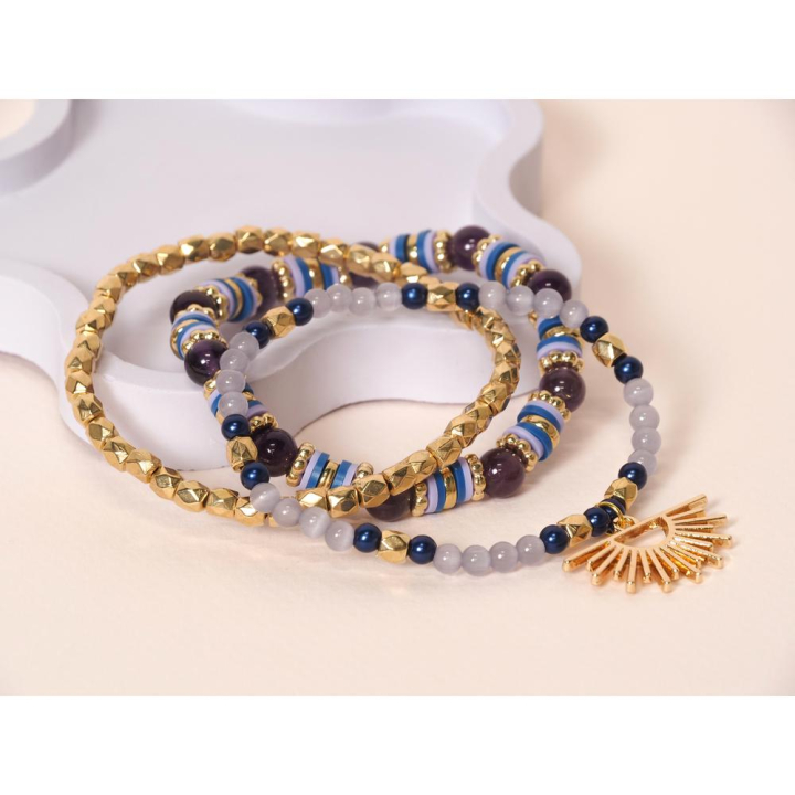 Kit bracelets Soleil 3 pcs - Artemio - Rougier et Plé
