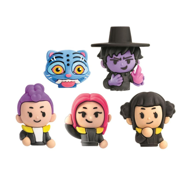 Crée tes stylos Kpop Demon Hunters 5 pcs - Clementoni - Rougier et Plé