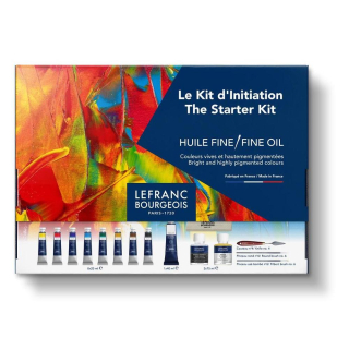 Le kit d'initiation Huile fine - Lefranc Bourgeois - Rougier et Plé