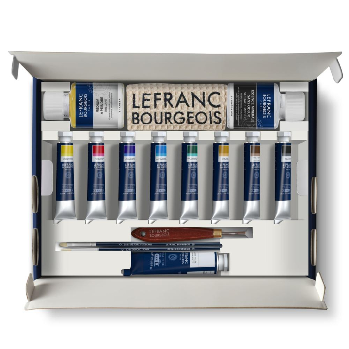 Le kit d'initiation Huile fine - Lefranc Bourgeois - Rougier et Plé